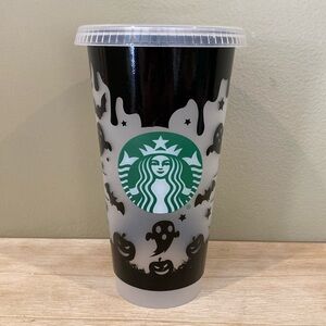 Starbucks 24 oz cold cup Halloween 👻